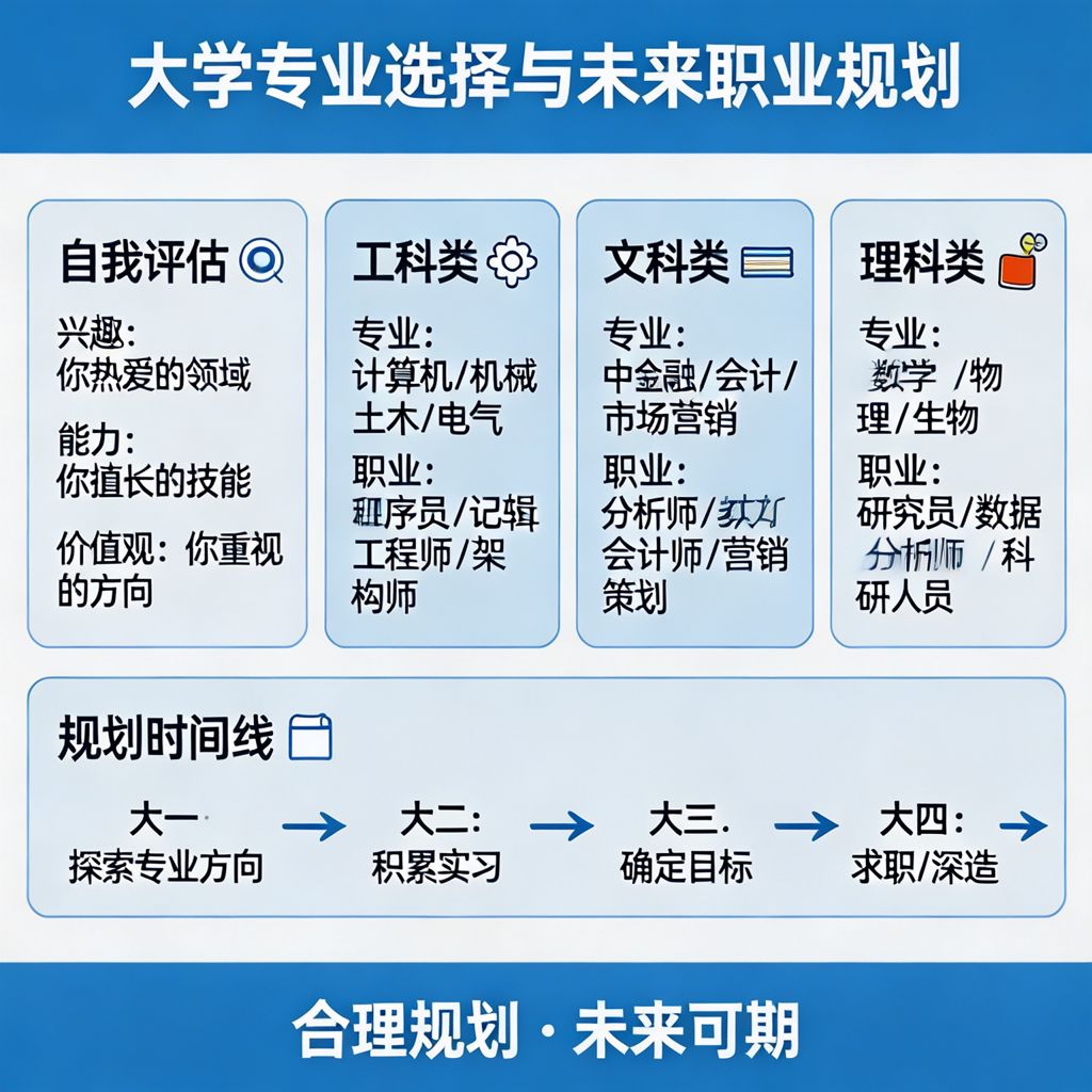 大学专业选择与未来职业规划
